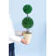 Topiaire de buis artificiel en pot