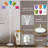 Multi Head Modern Tall Lamp with Adjustable Gooseneck Standing Lamps Led Tall,LampBulb Not Included-1484213932