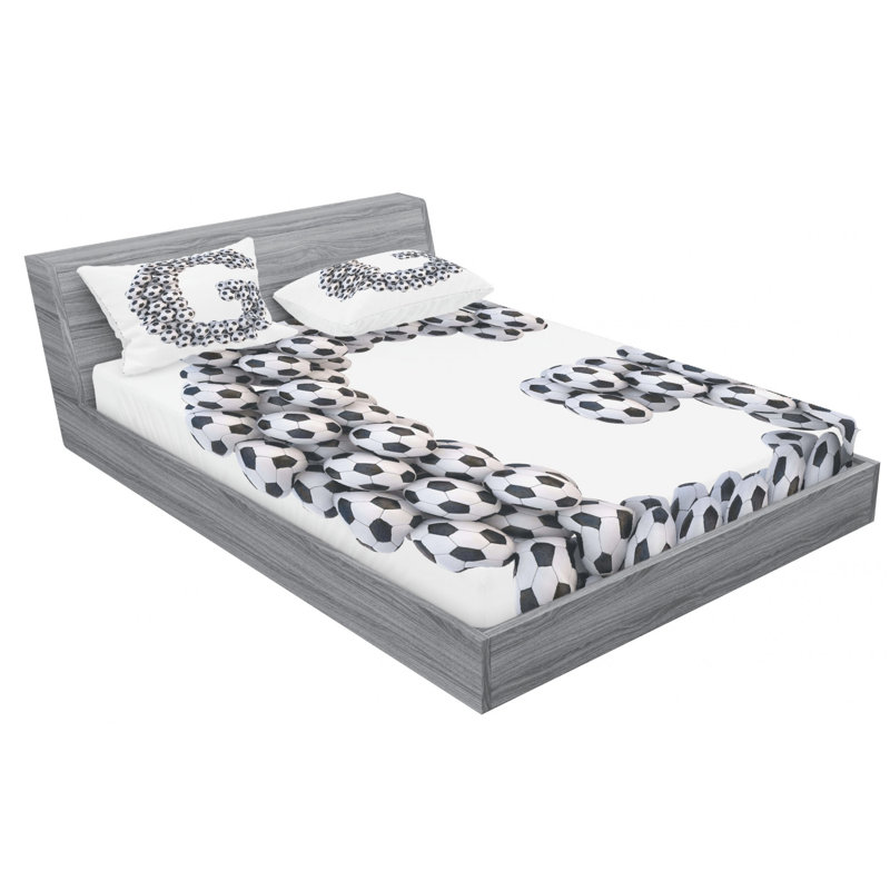 Microfiber Sheet Set, Full Sheet Set with Fitted Sheet, G
