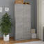 Benedetto 2 Door Manufactured Wood Wardrobe