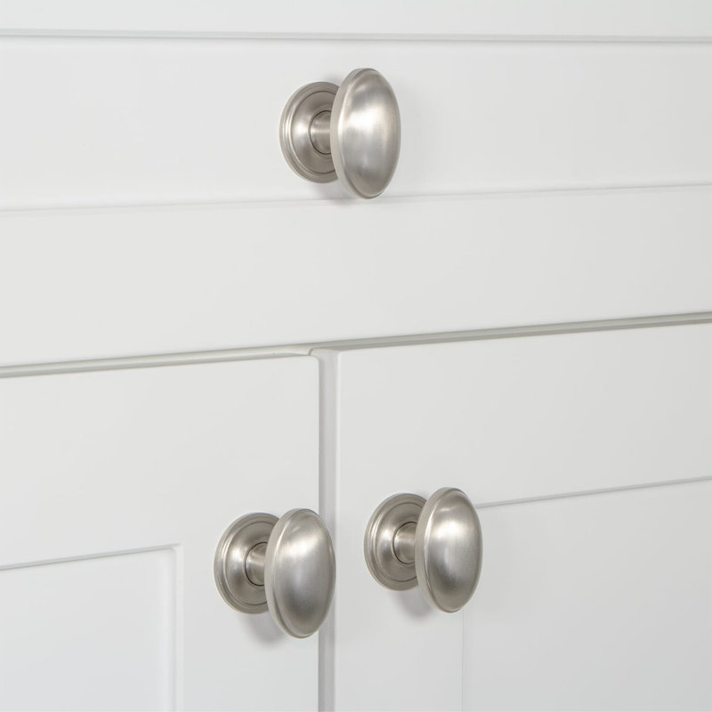 Eden Prairie Cabinet Knob, Satin Nickel