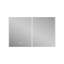 48''W X30''H Wall Mounted High-Brightness PC Lampshade Glows LED Mirror Cabinet