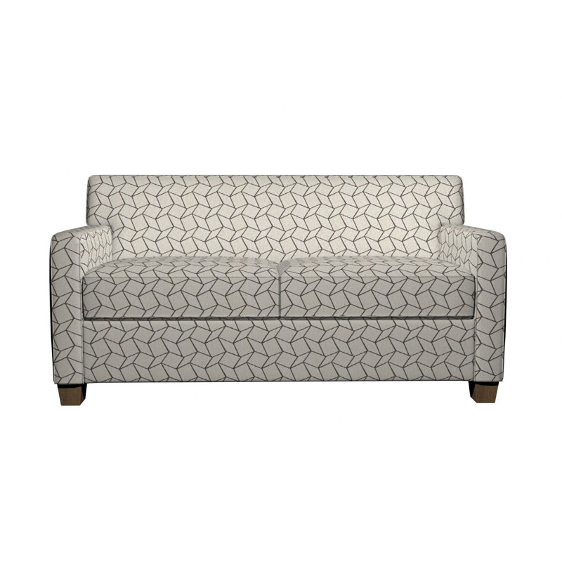 Fabric, White/Gray