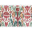 Hand-Knotted High-Quality Red and Green Area Rug
