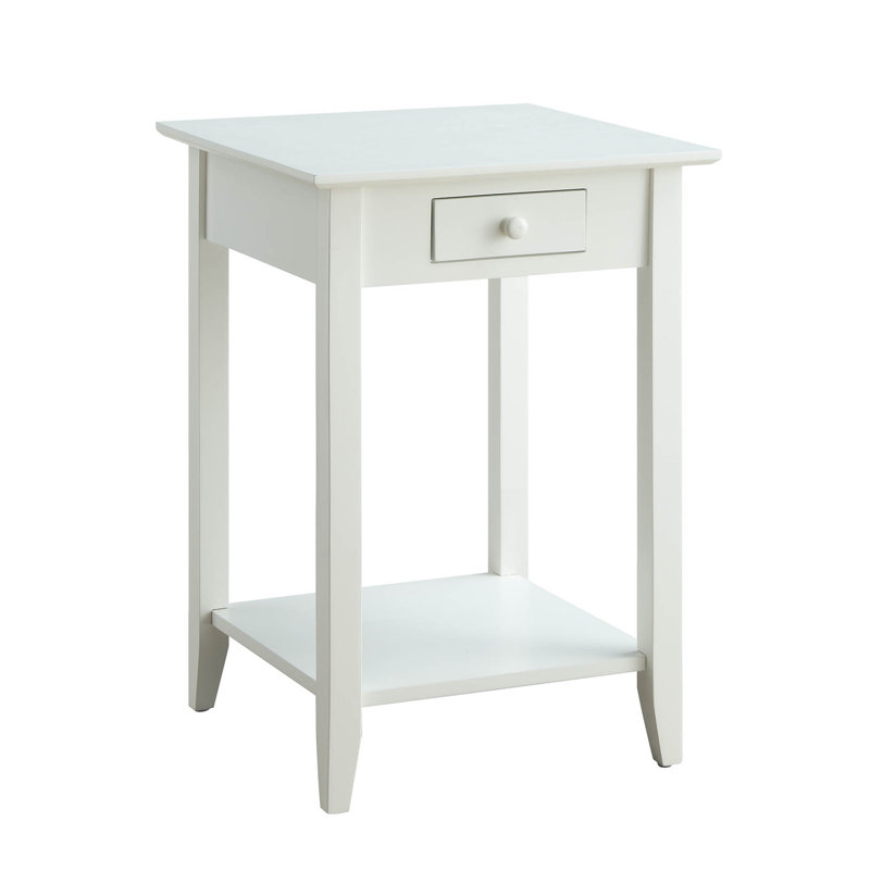 Ensemble de tables basses 2 pièces Alysoun, Blanc
