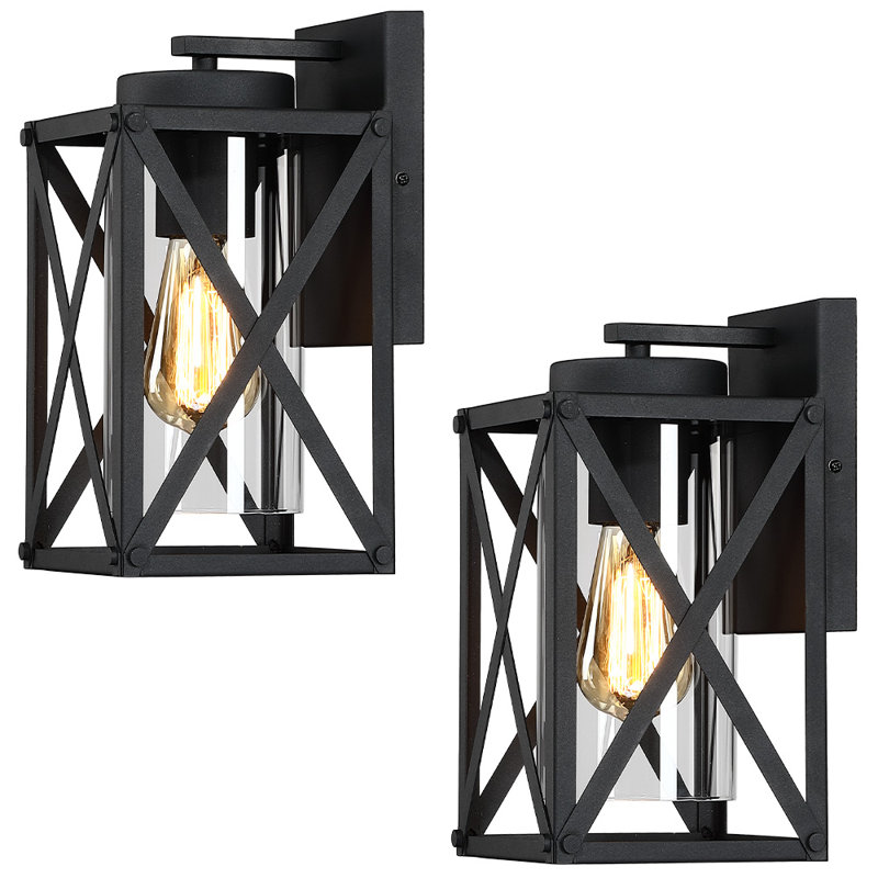 Alyasia Metal and Steel Wall Light