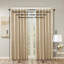 Rideau occultant avec passe-tringle Jacquard-864235452-864235450