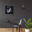 Art mural en verre acrylique épique «939 - Midnight Howl» par Kajenna Art, 24 po x 24 po-117540016