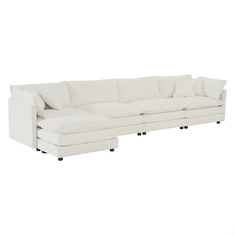 Chenille Modular Sectional Sofa