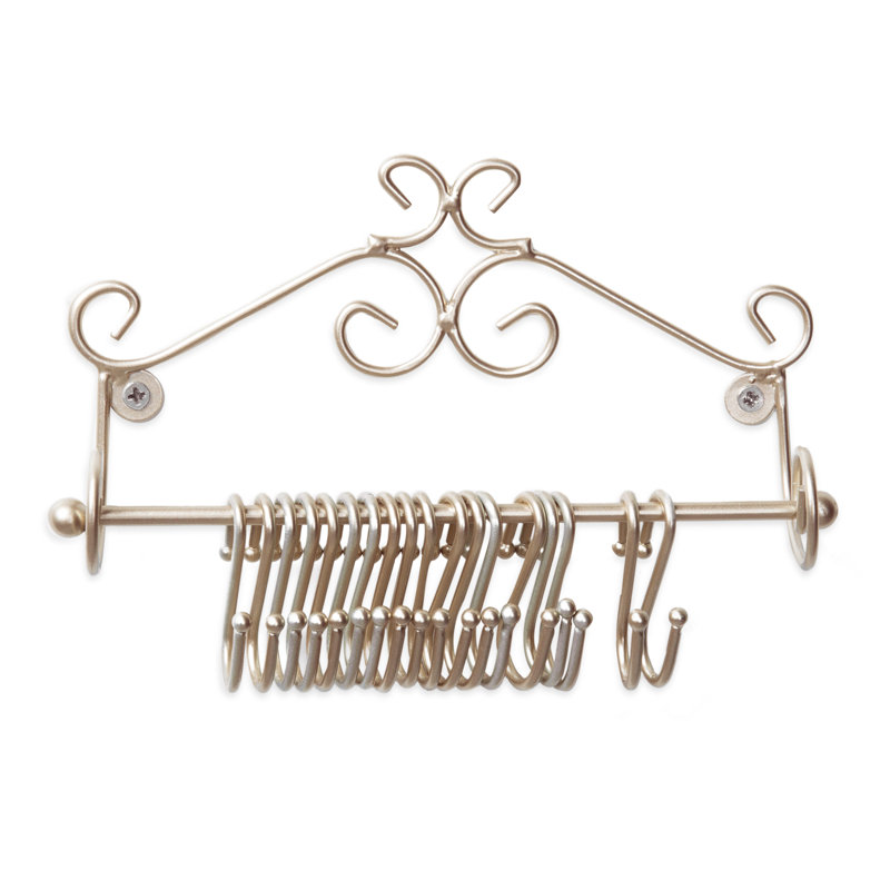 Esther Scrollwork Wall Mounted Jewellery Holder