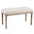 Besednice Linen Upholstered Bench-874561296