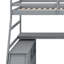 Lit mezzanine avec 7 tiroirs, 2 tablettes et un bureau-75856161-88010939