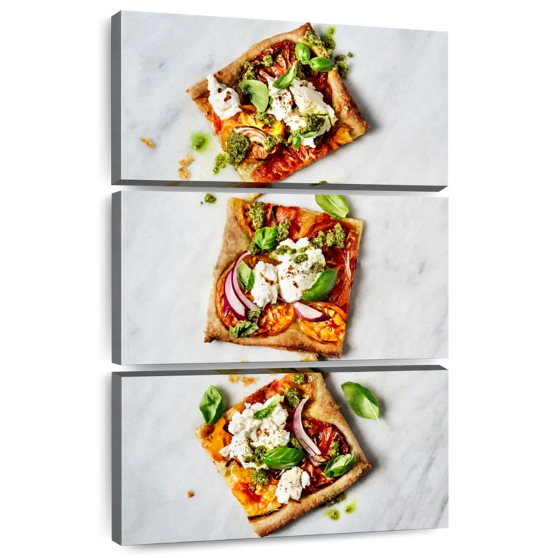 Carrés de pizza Yarlin, H 38 po x l 24 po