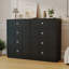 Commode 8 tiroirs 47 "- Commode pour chambre à coucher, grande commode de rangement-65814128