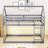 Twin Over Twin House-Shaped-Bunk Bed With Guardrails And Ladder-908780526