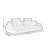 Washable High-Headrest Straight Sofa
