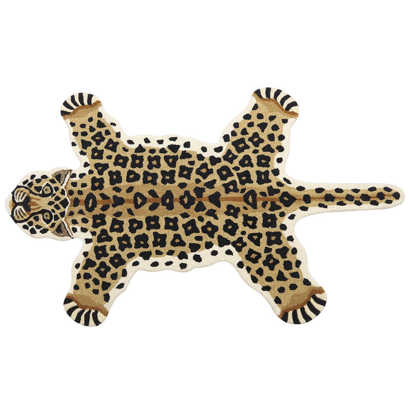 Kurth Camouflage Wool Hand Woven 100cm X 160cm Area Rug