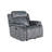 Bryne Fabric Upholstery Glider Recliner in Shadow Gray-454342869
