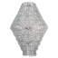 Luminaire suspendu unique en nickel poli à 12 lumières Itsumi
