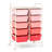 Nally 10 Drawer Storage Drawer with Locking Wheels-368105016