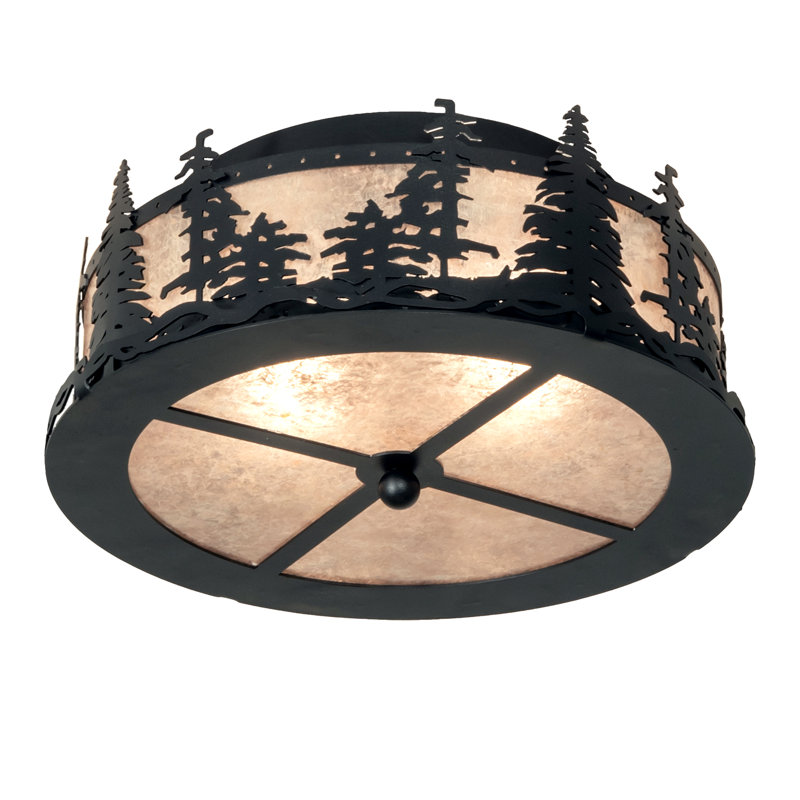 Gurjeevan Stone Flush Mount