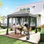 Annayeli 3m x 3m Metal Pop-Up Gazebo