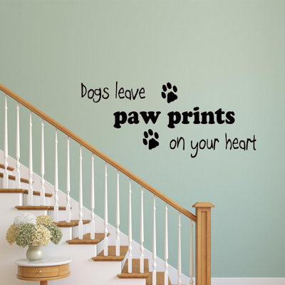 Domaine Text & Numbers Wall Decal