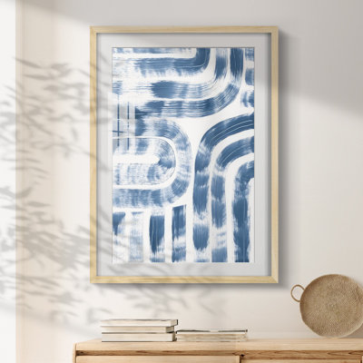 Dye Maze I - impression encadrée