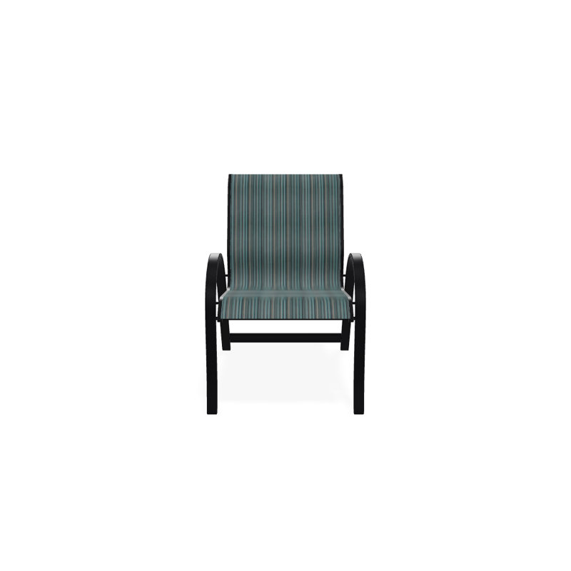 Aruba Outdoor Dining Armchair, Black