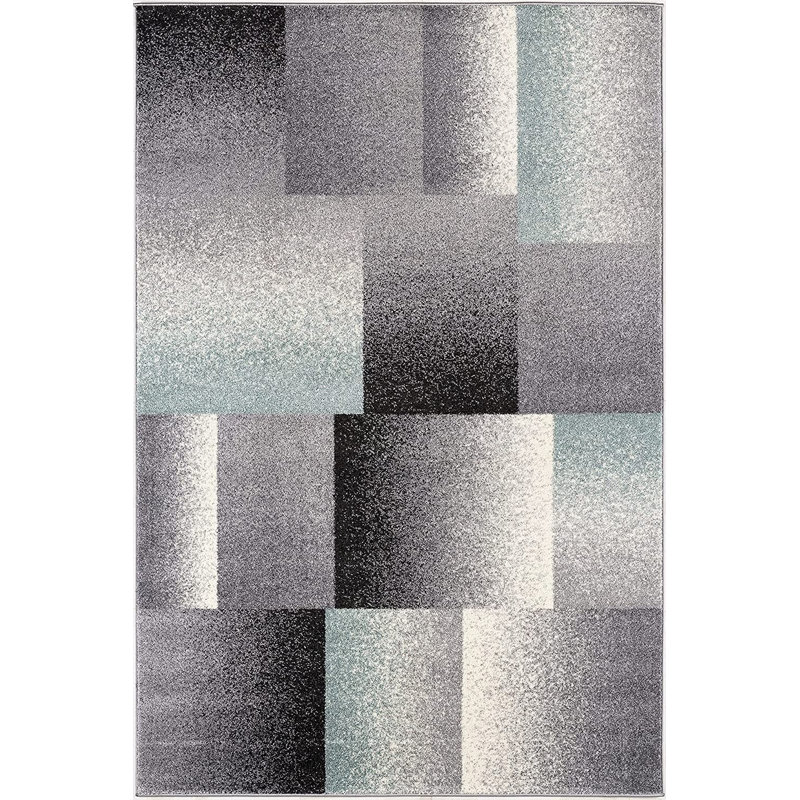 Tapis gris / vert, Rectangle 8 pi x 11 pi