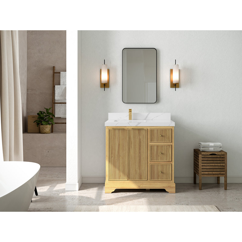 Ensemble de meuble-lavabo simple l 36 po