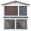 Melina Weather Resistant Rabbit Hutch-1054560331