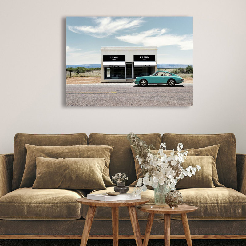 3AP6136 Prada Marfa, Texas by Julian Lauren - Wrapped Canvas Art Prints, 70cm H x 100cm W x 4cm D