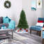 Lighted Artificial Fir Christmas Tree-1008657452