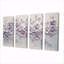 «Mauve mauve lilas Melody I», ensemble d'art sur toile lilas-265711095