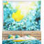 Tapisserie fleur florale à ressorts magnifiques-28486946