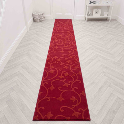 Runner Floral Area Rug
