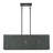 Arsdale 3 Light Black Medium Linear Chandelier