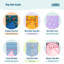 Tapis de sieste en velours Wildkin Kids - doux, confortable et pratique pour la garderie et la maternelle-110497344