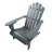 Foldable Grey Wood Chair - Comfortable For Outdoor And Indoor Seating, Solid Hardwood, Wide Seat Armrest, Max Weight 250 Lbs In Relax Comfort Indoors Outdoors, Limit, Various Spaces