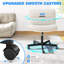 Chaise de bureau pivotante en cuir Pu