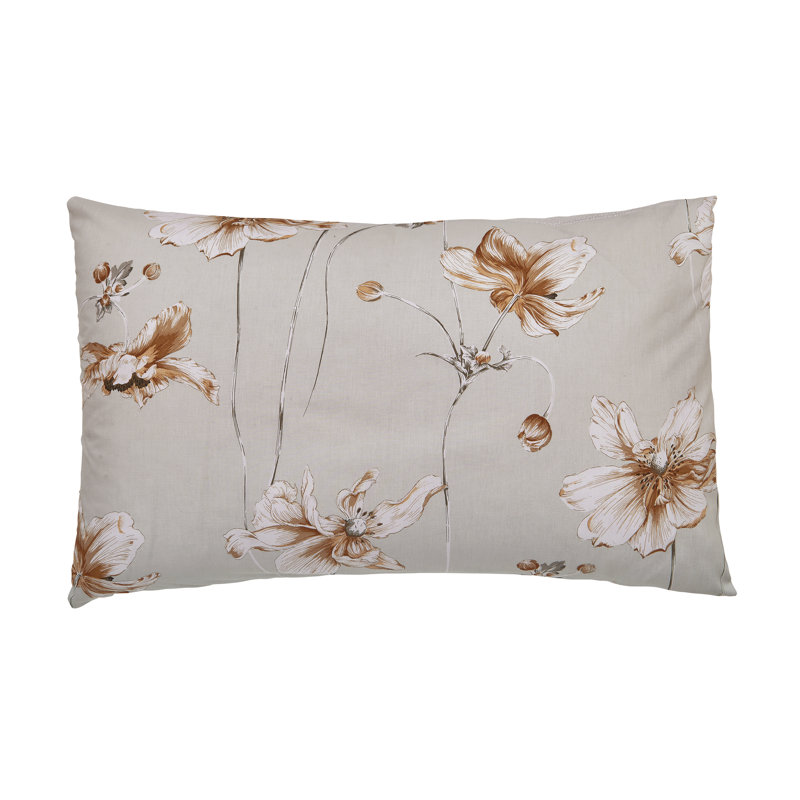 Alaula Cotton Floral Duvet Cover Set with Pillowcases, King Size Duvet Cover + 2 Pillowcases