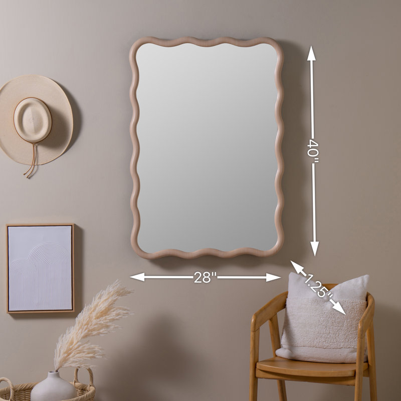 Andy Mirror, Natural Oak