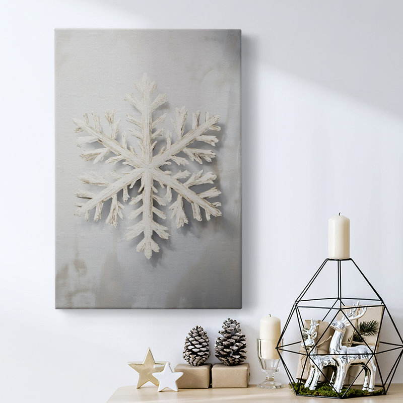 Art des Fêtes de Noël - Toile tendue avec châssis - Série 2-XXXIV, H 12 po x l 8 po