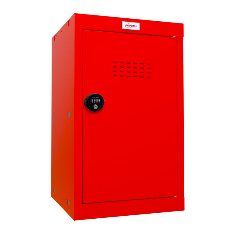 Metal 1 - Tier 40cm with Dial / Combination, Red