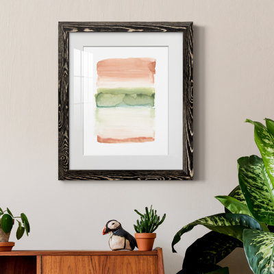 Skye II - Peinture encadrée sur papier