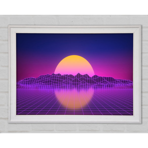 Ebern Designs The Sun Retro - Single Picture Frame Art Prints | Wayfair ...