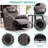 Zyriana Upholstered Heated Massage Chair-2039988577