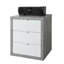 Pratico 55cm Wide 3 -Drawer File Cabinet