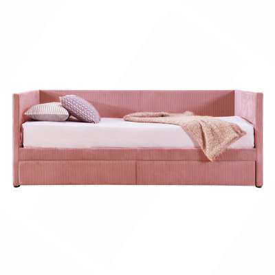 Deymar Upholstered Daybed with Two Drawers